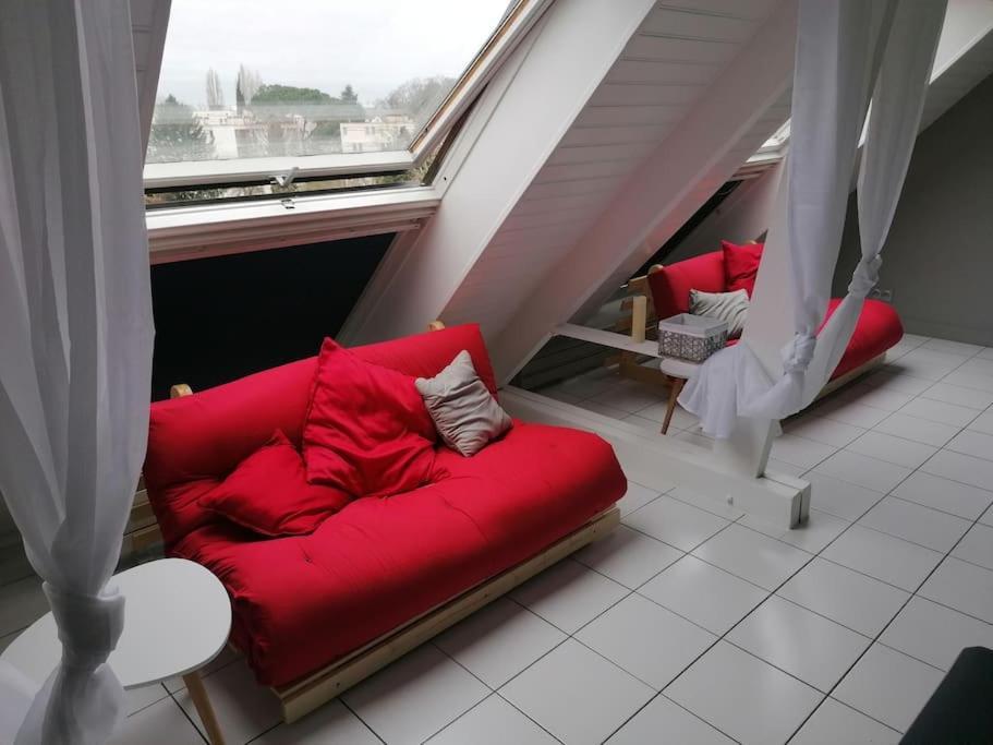 Апартаменты Superbe Loft 90M² Proche Parc Expo Нант Экстерьер фото