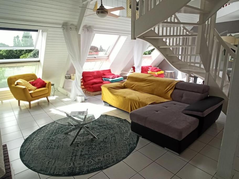 Апартаменты Superbe Loft 90M² Proche Parc Expo Нант Экстерьер фото