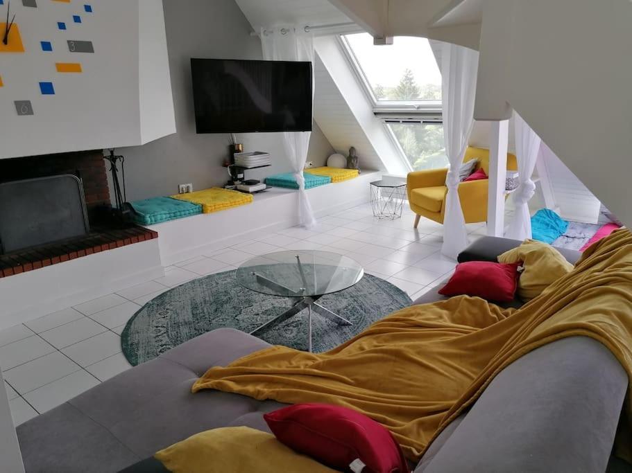 Апартаменты Superbe Loft 90M² Proche Parc Expo Нант Экстерьер фото