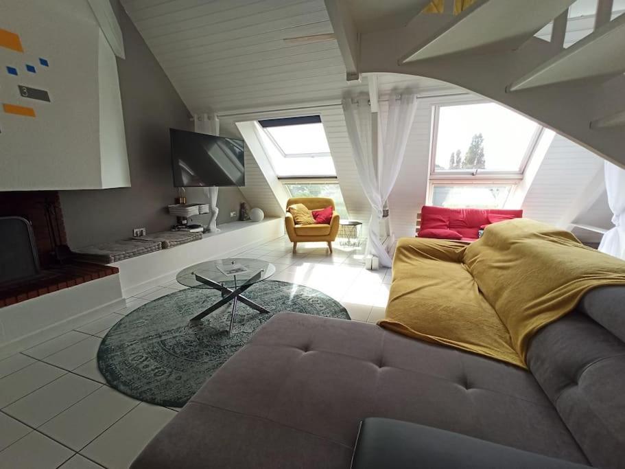 Апартаменты Superbe Loft 90M² Proche Parc Expo Нант Экстерьер фото